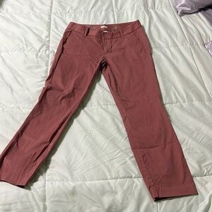 J Crew Frankie Deep Rose Chino size 6